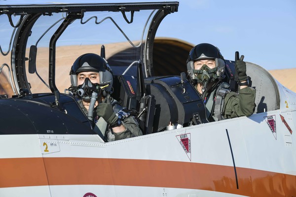 공군 제3훈련비행단 제217비행교육대대가 10만 시간 무사고 비행기록을 수립했다. (사진=공군 3훈비)