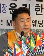 사천MJF라이온스클럽 제55대 윤길한 회장.
