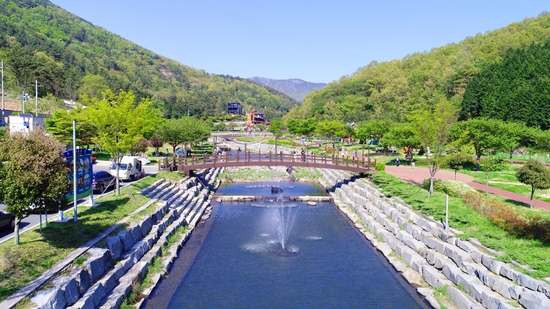 용두공원 전경.(사진=사천시)